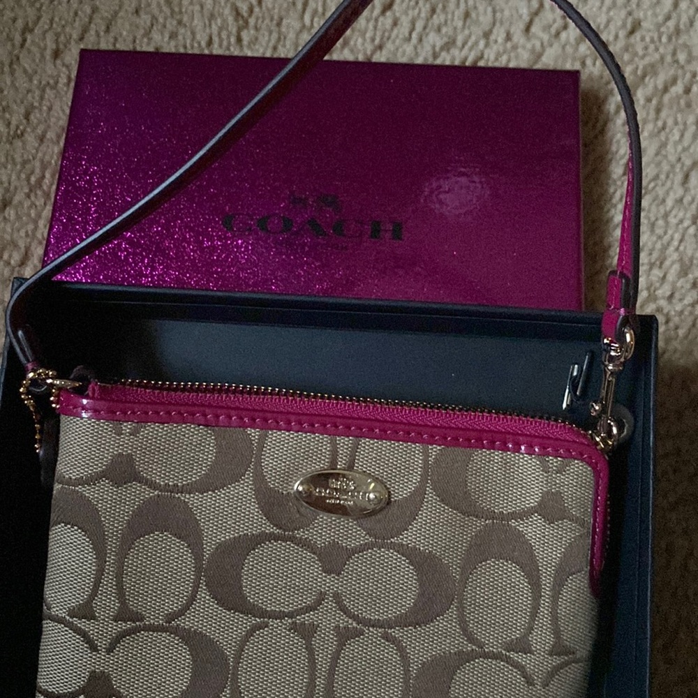 Coach wristlet